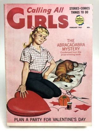 The Abracadabra Mystery Ramona Maher Calling All Girls February 1961 Digest