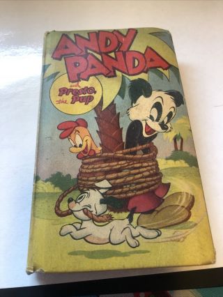 Vtg 1949 Andy Panda And Presto The Pup - A Better Little Book - Worn