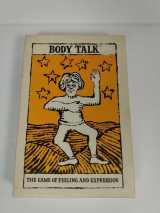 1970 Vintage Body Talk Card Game Of Feeling And Expression Lll Psychology Today