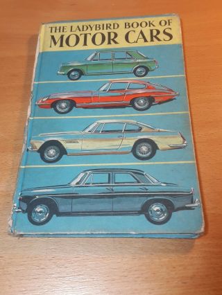 Ladybird Book Of Motor Cars - 1966 Revised Edition Series 584.