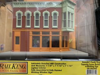 ✅mth Railking Amanda’s Candy Shop Opposite Corner Store City Building 30 - 90390