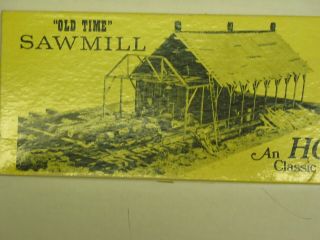 Fine Scale Miniatures - Old Time Sawmill - Kit 170 - Ho Scale