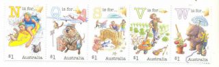 Australia - Letters Mnh Set 2016