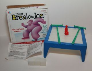 Vintage Don " T Break The Ice Game 1993 Milton Bradley Complete,  3 Extra Ice