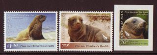 Zealand 2012 Health Stamps Seals Set Of 3 Unmounted,  Mnh.