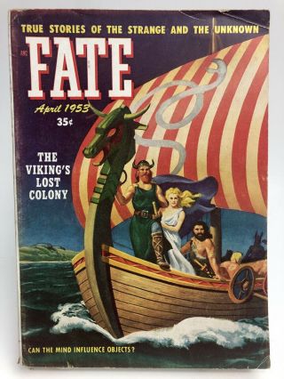 The Viking’s Lost Colony Gordon Cooper Fate April 1953 Vol.  6 No.  4 Digest