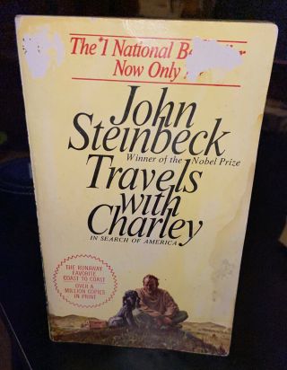 1st Edition Travels With Charley In Search Of America By John Steinbeck Water