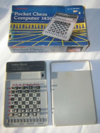 Radio Shack Pocket Chess Computer 1450,  Gary Kasparov,