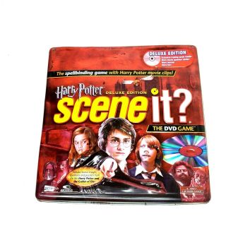 Harry Potter Deluxe Edition Scene It The Dvd Game Tin Box Goblet Of Fire