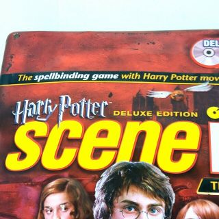 Harry Potter Deluxe Edition Scene It The DVD Game Tin Box Goblet of Fire 2