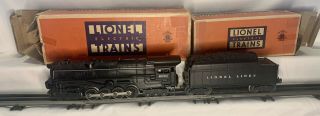 Lionel Postwar 2020 Steam Turbine Locomotive 6 - 8 - 6 1947 W/ 6020w Tender & Boxes