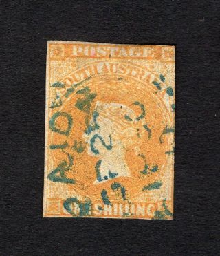 South Australia 1859 Stamp Sg 18 Sp 25 1860 Cv=67,  50$