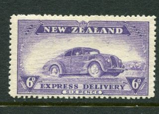 Zealand.  1939 Express Delivery 6d Car Mnh