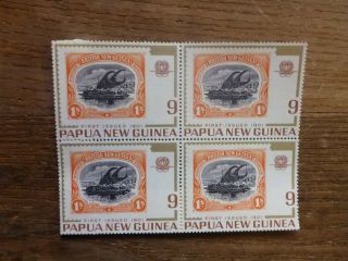 Papua Guinea 1973 75th Anniv Stamps Blk 4 1/ - Stamps