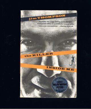 Vintage Jim Thompson The Killer Inside Me Movie Tie - In Edition Ex.  Cond
