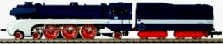 Marklin Z Scale 8888 4 - 6 - 2 Streamlined Steam Engine - Db Class 10 C7 Orig Boxes