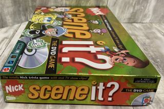 NICK Scene it ? DVD Game 100 COMPLETE Nickelodeon Mattel 2006 3