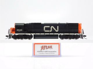 N Atlas 54203 Cn Canadian National Alco C - 630 Diesel Locomotive 2043