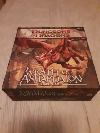 Dungeons & Dragons Wrath Of Ashardalon D&d Board Game Complete ☆ Barely Opened