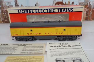 Lionel O Gauge No.  8481 Union Pacific F - 3 B - Unit Diesel Engine With Horn