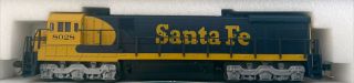 Kato N Scale At&sf Santa Fe Ge C30 - 7 Lighted Diesel Locomotive Engine 176 - 302