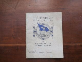Antique Book - The Presidents From 1776 To 1900 And A History Of The White House