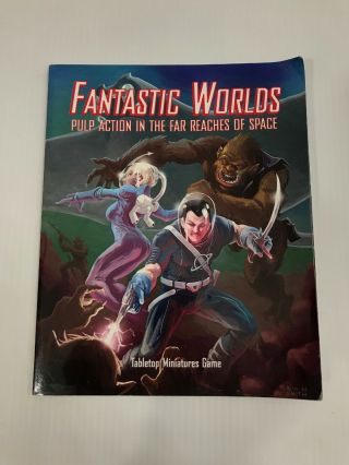 Fantastic Worlds Pulp Action In The Far Reaches Of Space Rule Book