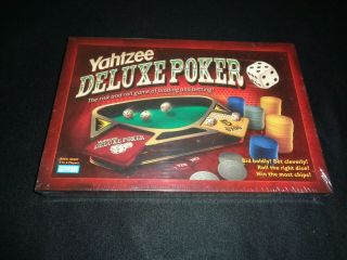 Yahtzee Deluxe Poker By Parker Brothers - 2005 -