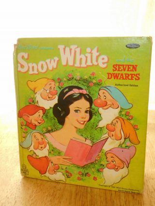Snow White And The Seven Dwarfs Vintage Children 