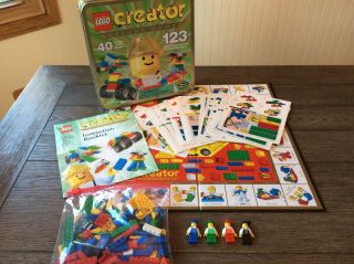 Lego Creator Deluxe Builder Race Game In Collectors Tin 08533