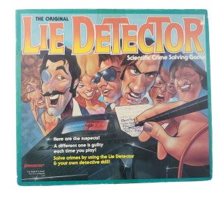 (read Desc. ) 1987 Pressman Lie Detector Game Game