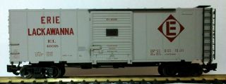 Aristo Craft 46018 Erie - Lackawania Steal Box Car W/ Metal Wheels Rare