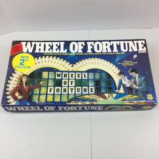 Wheel Of Fortune Board Game 2nd Edition Vintage 1985 Pressman Game - Complete