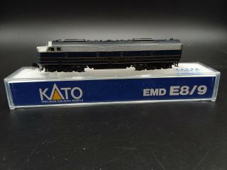 Kato N Scale 176 - 274 E8/9 - A B&o 1441 Locomotive Baltimore & Ohio Freight Pilot