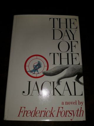 The Day Of The Jackal - Frederick Forsyth (1971 Book Of The Month Club Edition,
