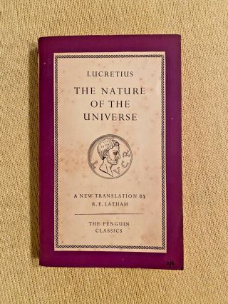 Lucretius The Nature Of The Universe Translated By R.  E.  Latham (1951paperback) Sc