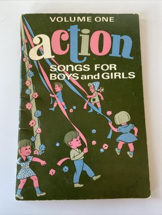 Volume One Action Songs For Boys And Girls Vintage Songbook