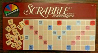 Vintage Selchow & Righter Scrabble 1976