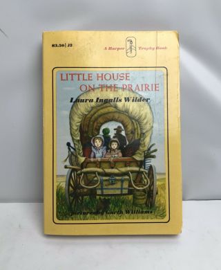 Vintage 1971 Little House On The Prairie By Laura Ingalls Wilder J2 Pb Paperback