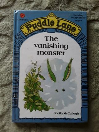 Ladybird Puddle Lane Sheila Mccullagh The Vanishing Monster 1st Edition
