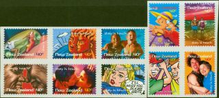 Zealand 1998 Stay In Touch Set Of 10 Sg2148 - 2157 V.  F Mnh