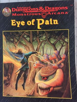 Mostrous Arcana - Eye Of Pain - Ad&d - Dungeons And Dragons - Vgc