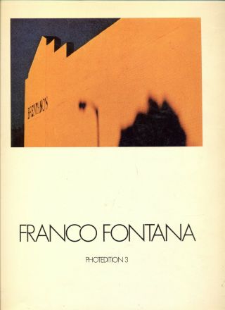 Franco Fontana - Photedition 3,  1980,  Farb - Fotografie Mit Canon,  Gut Erhalten