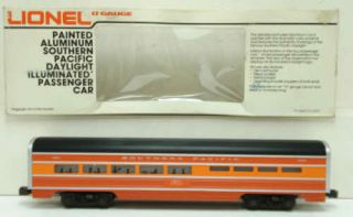Lionel 6 - 7204 Southern Pacific Daylight Aluminum Dining Car Ex/box