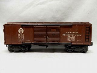 Postwar Lionel 2758 All Metal Pennsylvania Railroad Automobile Car,  C - 7 Ex,  - Ln
