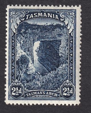 Tasmania 1899 2 - 1/2d Indigo S.  G.  232 Hinged