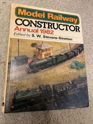 Model Railway Constructor Annual 1982 Hardback Book The Fast