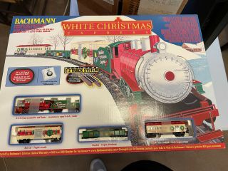 Bachmann White Christmas Express Electric Train Set - N - Scale