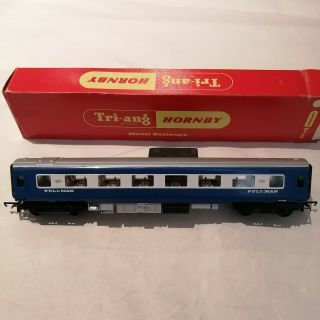Tri - Ang/hornby - R.  426 Pullman Parlour Car Type 6,  Blue,  With Seats - Ho/oo