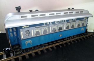 Rea/aristo Craft No.  31002 The Royal Blue (b&o) Passenger Car W/ Lights & Smoke